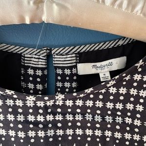 Silk Madewell Check Dress - One piece, looks like 2